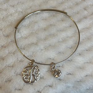K Monogrammed Bracelet